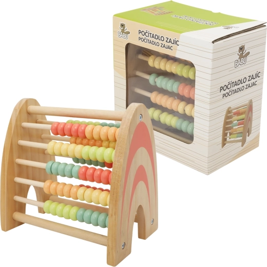 Babu hölzernes Lern-Rechenrahmen