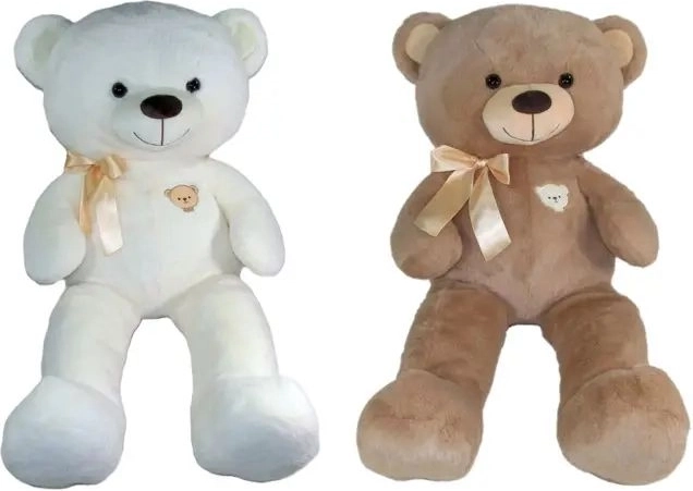 Plüschbär mit Schleife, 75 cm – 1 Stück