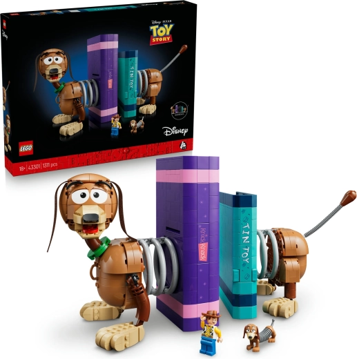 LEGO® Disney Buchstützen: Slinky aus dem Film Toy Story