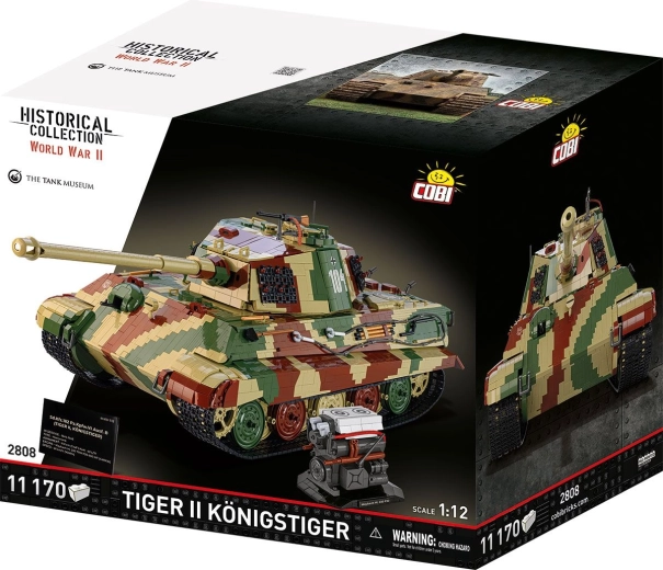 COBI Tiger II Königstiger Executive Edition Baustellenset 1:12