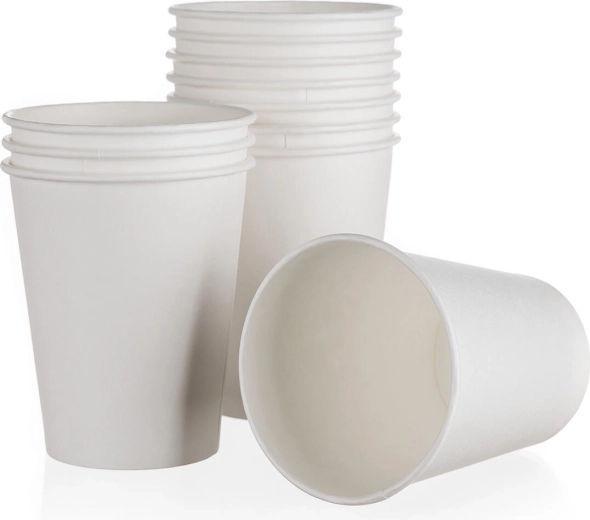 Pappbecher 200 ml weiß 12 Stk.