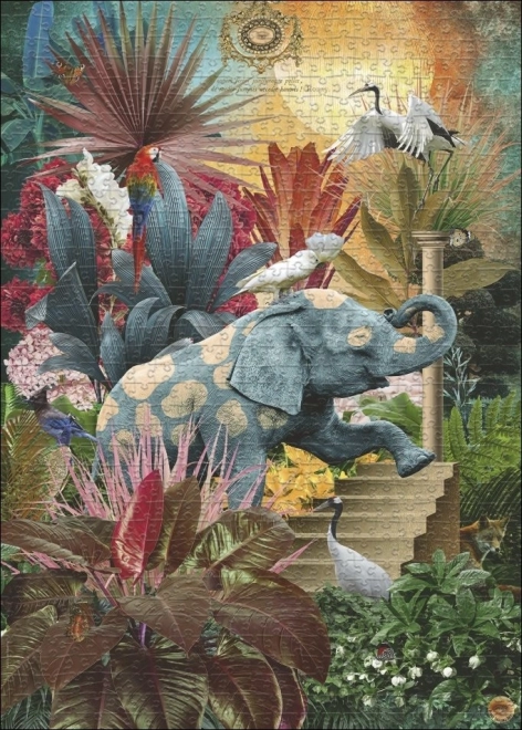 Puzzle HEYE Fauna Fantasies: Elefantenfantasie 1000 Teile
