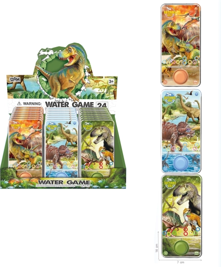 Wasser-Spiel mit Dinosauriern – Taschenspielzeug für Kinder