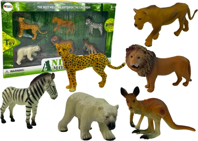 Set Afrikanische Wildtierfiguren