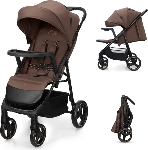 Kinderkraft Sportbuggy Trig 3 mit Tablett (Tray) Velvet Mocca