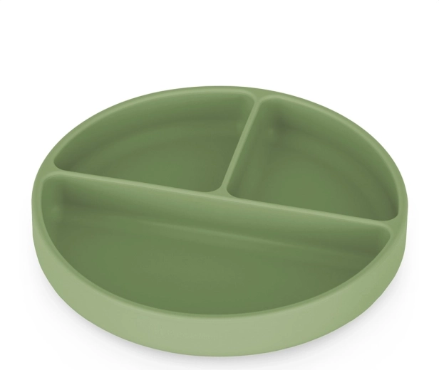 Petite&Mars Silikon-Trennteller mit Saugnapf take&match Sweet Pea 6m+