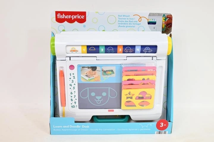 FP Kinder-Zeichentafel mit LCD-Display und Schablonen
