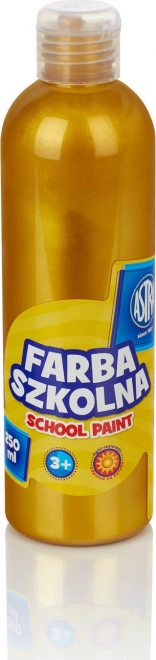 Astra Tempera Plakatfarbe Gold Metallic 250ml