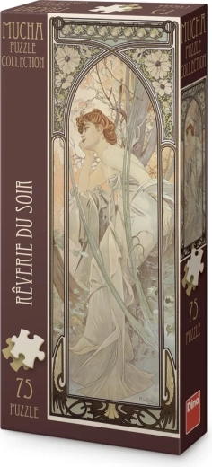 Dino Panoramapuzzle Alfons Mucha – Abendträumerei (75 Teile)