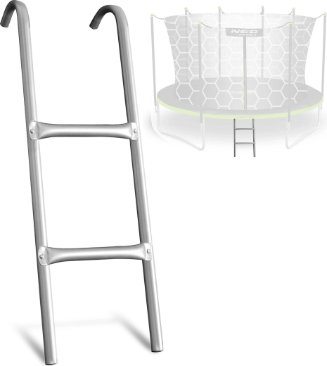 Neo-Sport zweistufige Leiter für Trampoline 10–14 ft