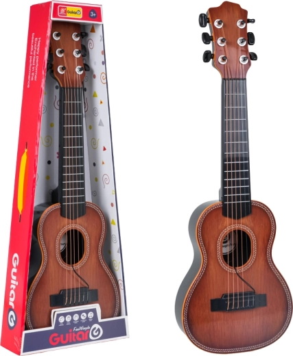 Kinder-Klassikgitarre hellbraun - 1 Stück