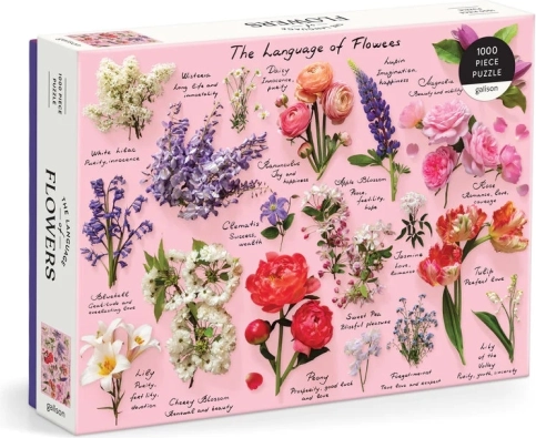 Puzzle Galison Die Sprache der Blumen 1000 Teile