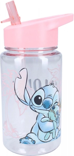 Vadobag Plastikflasche Lilo und Stitch mit Trinkhalm 600 ml - 1 Stück