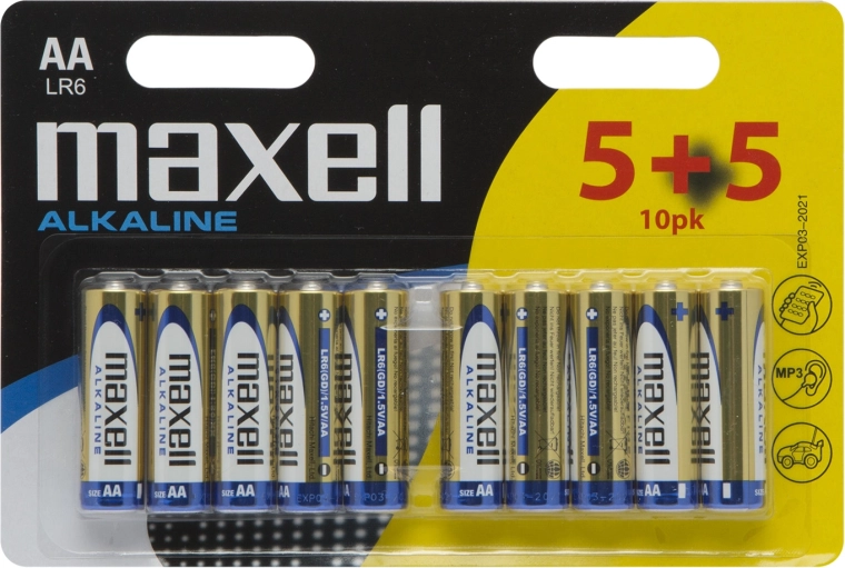 Alkalische AA-LR6-Stabbatterie 1,5 V – 1 Stück