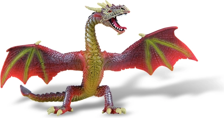 Bullyland Drache rot
