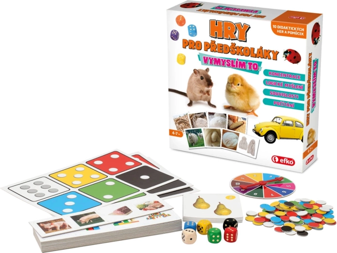 Spiele für Vorschulkinder Ich denke mir was aus – pädagogisches Montessori-Spieleset