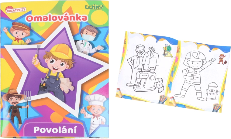 Ausmalbilder Berufe – 12 Seiten