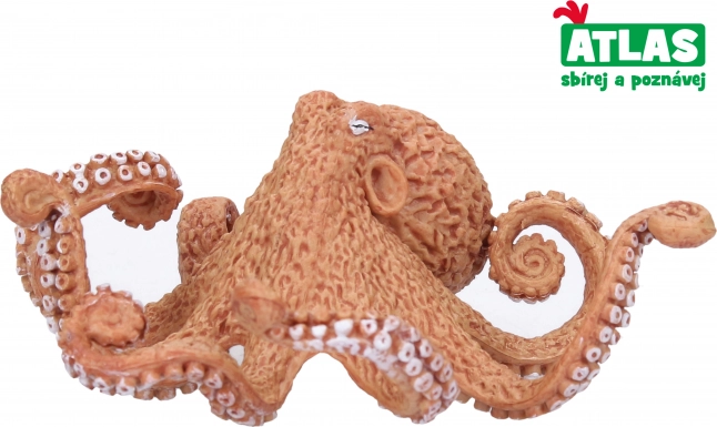 Handbemalte Oktopus-Figur 10,5 cm