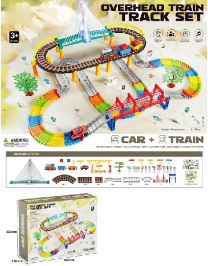 Elektrische Eisenbahnanlage, 212 Teile