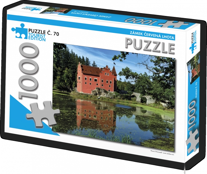 Puzzle Schloss Červená Lhota 1000 Teile Touristische Edition