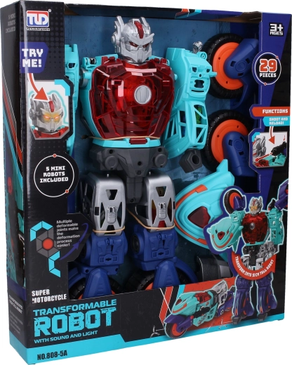 Autorobot-Transformer-Set mit Robotern, 29 Teile