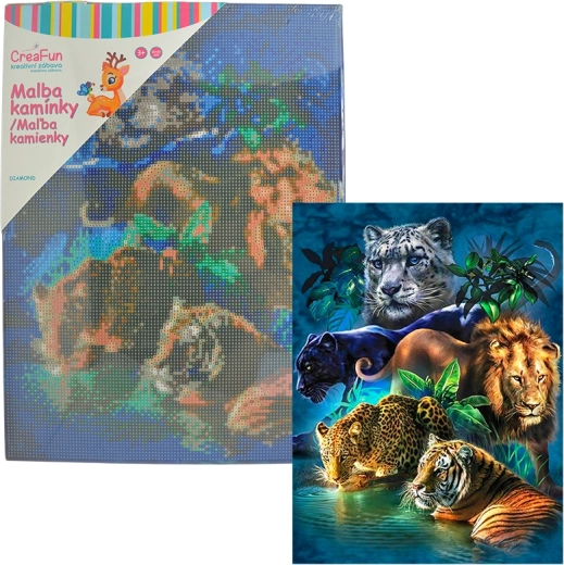 Diamant-Malerei – Schildkröten 30 × 40 cm