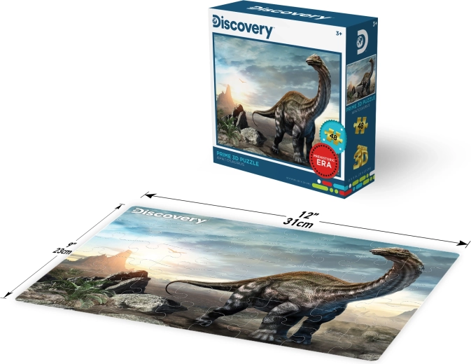 3D-Puzzle Apatosaurus 48 Teile