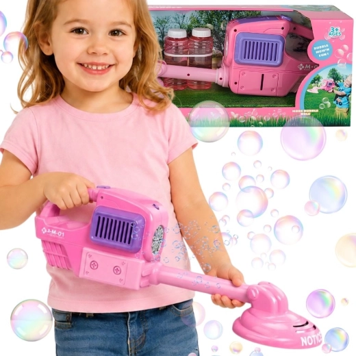 Woopie Handseifenblasenmäher rosa