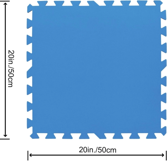 Schutzunterlage für Pool BESTWAY 50 × 50 cm