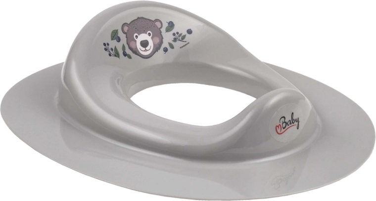 Maltex WC-Reduzieraufsatz The Nature Buddies Bär – grau