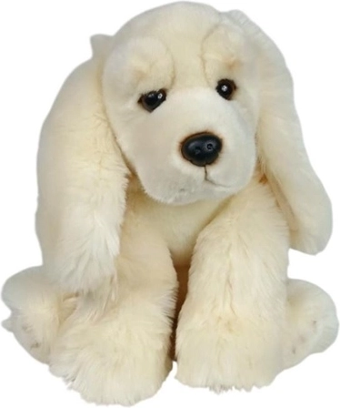 Plüschhund Spaniel hell sitzend 28 cm