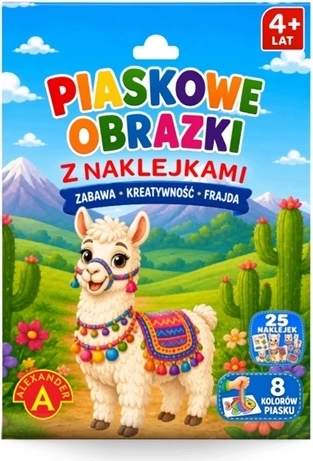 Kreativset Sandbild Alpaka