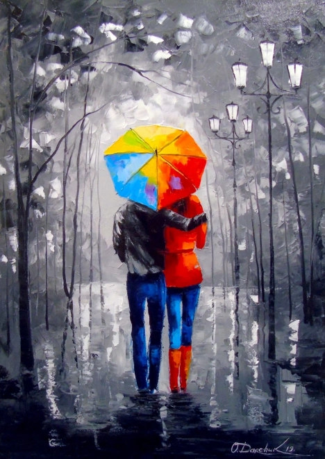 Puzzle Strahlendes Treffen 1000 Teile ENJOY