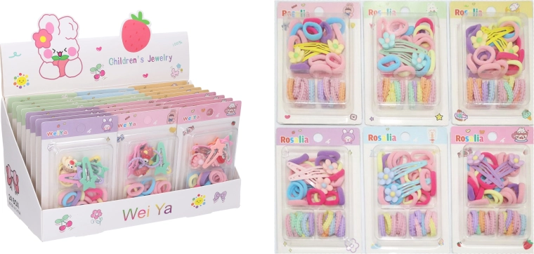 Set mit Haaraccessoires