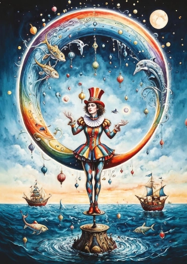 Puzzle Meeresakrobat 1500 Teile ART PUZZLE