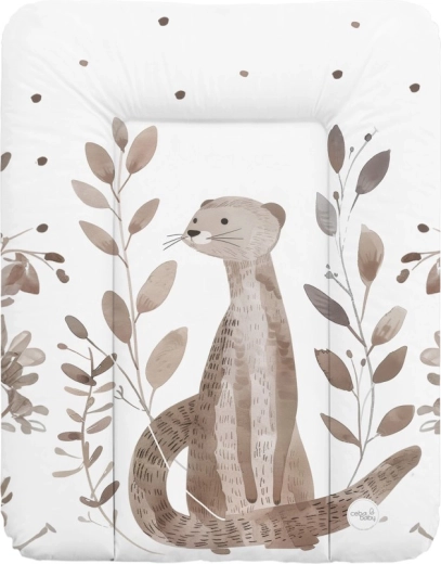 Ceba baby weiche Wickelunterlage Basic Clever Otter 50 × 70 cm
