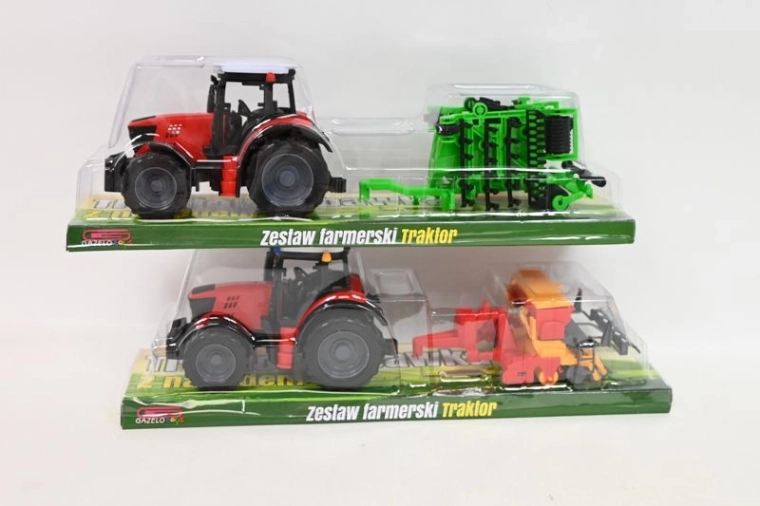 Traktor mit landwirtschaftlicher Maschine - 1 Stück