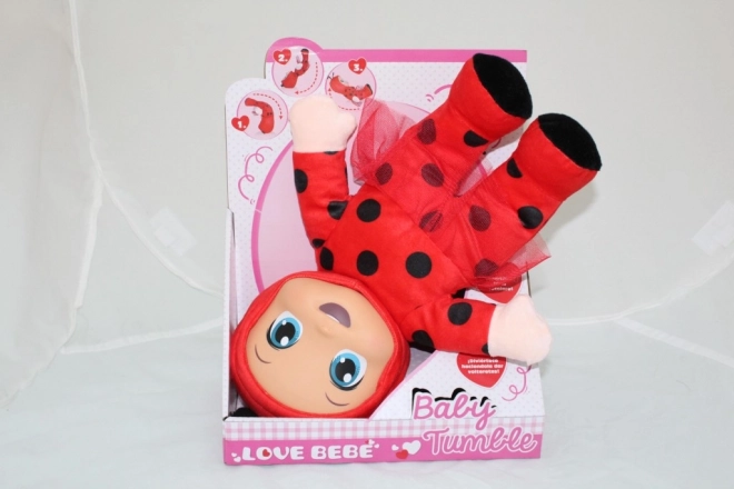 Puppe Bambolina Marienkäfer 36 cm