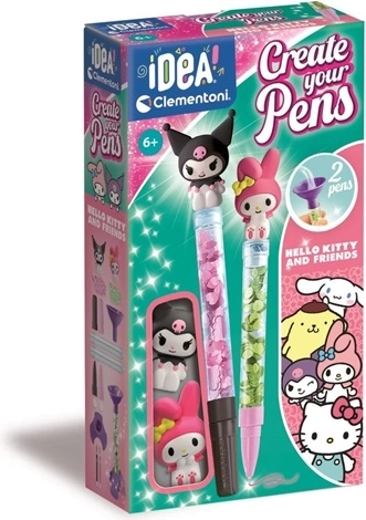 Clementoni Idea Mini-Stiftfabrik Hello Kitty und Freunde