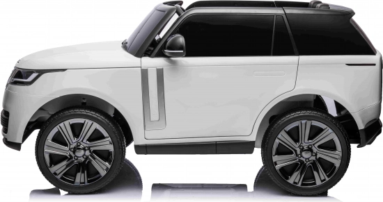 Kinder elektrisches Range Rover SUV Auto weiß