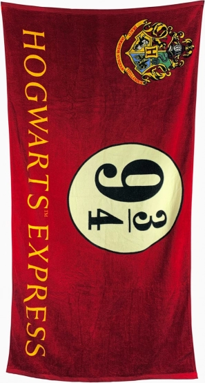 Handtuch Harry Potter Gleis 9 3/4, 75 × 150 cm