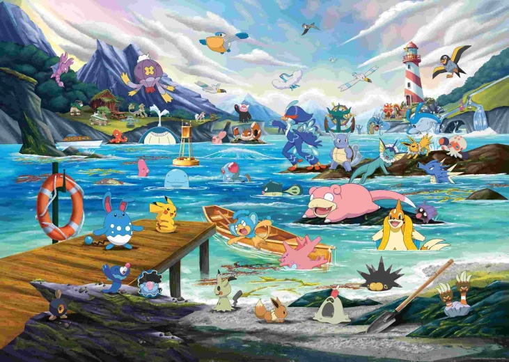 Ravensburger Pokémon Breakout 3 Puzzle, 1000 Teile
