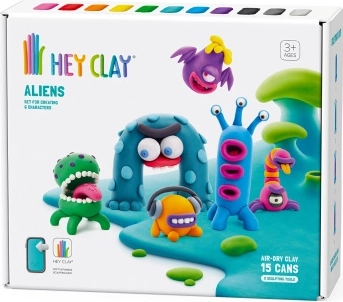 HEY CLAY Modelliermasse Außerirdische