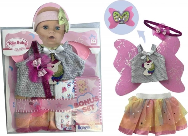 Kleid für Puppe 40-43 cm