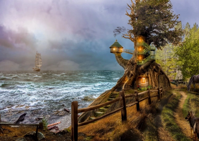 Enjoy Puzzle Magischer Leuchtturm