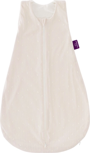 Träumeland Schlafsack GOTS liebmich Blätter beige 70 cm