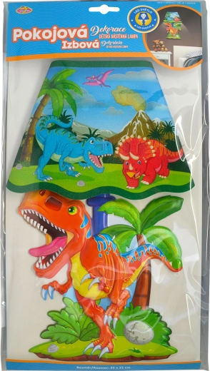 Kinder-Wandleuchte 3D T‑Rex