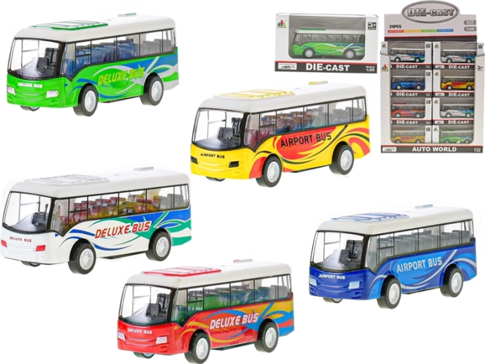 Metallbus mit Rückziehmotor 9 cm