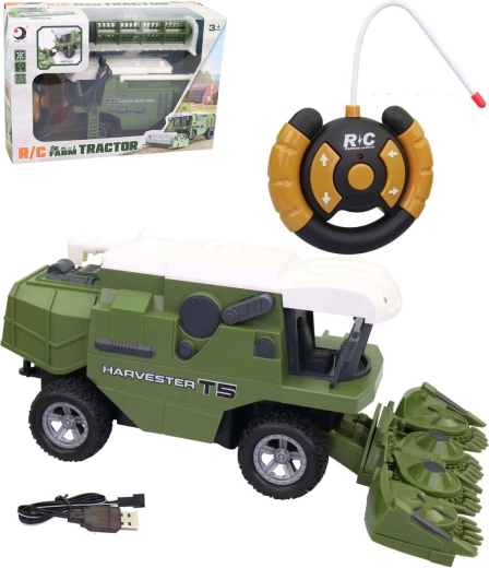 MaDe RC-Mähdrescher mit Licht und Fernsteuerung