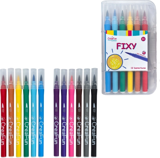 CreaFun Filzstifte 12 Farben